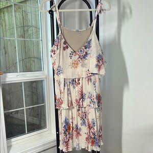 NWT ASOS Floral Layered Mini Dress